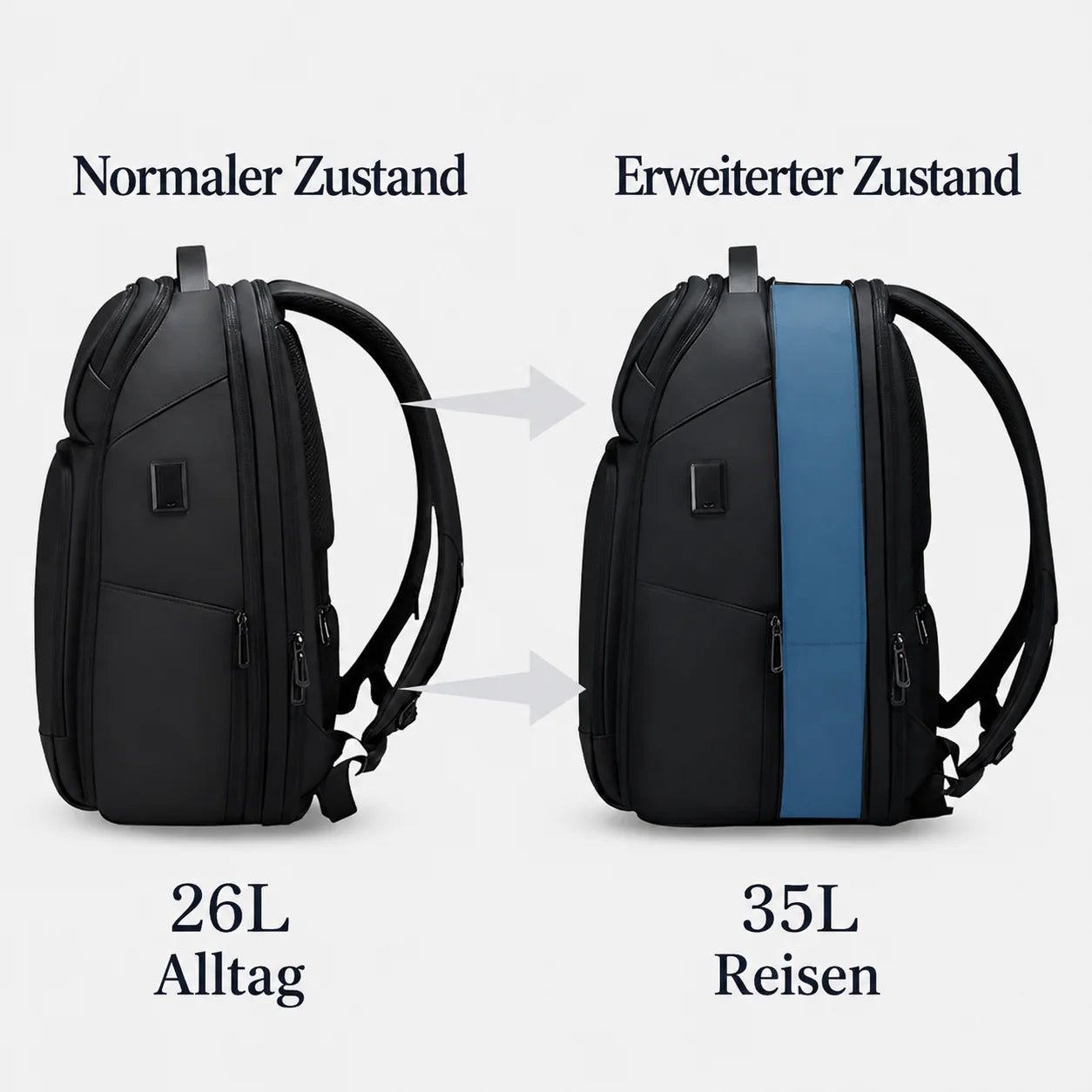 FERMO Rucksack – Business-Reisetasche