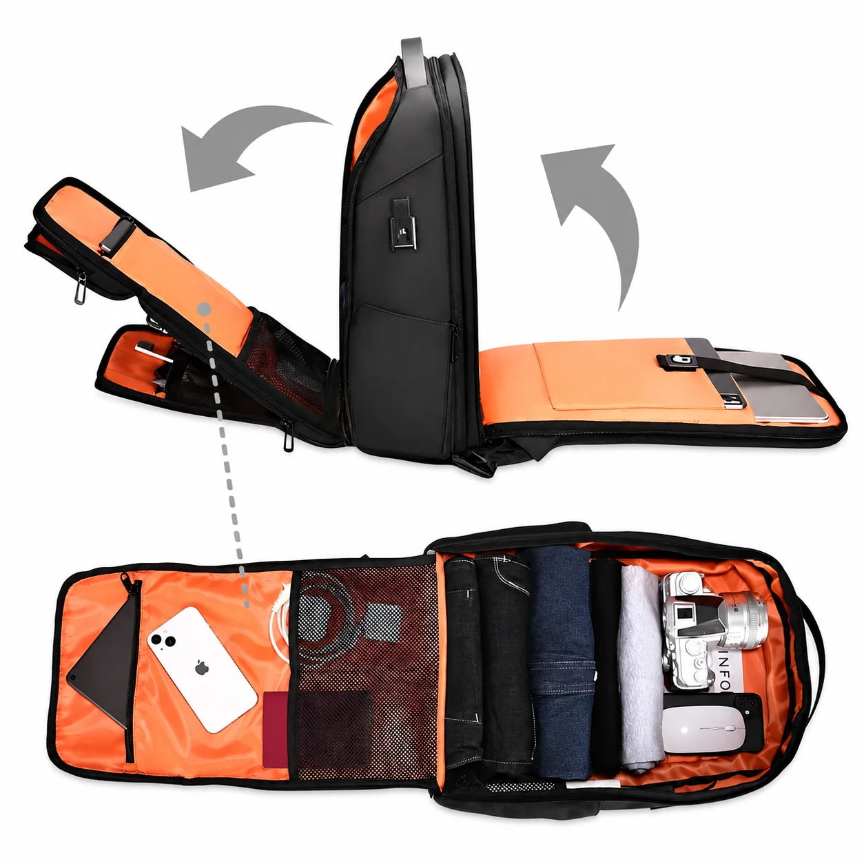 FERMO Rucksack – Business-Reisetasche