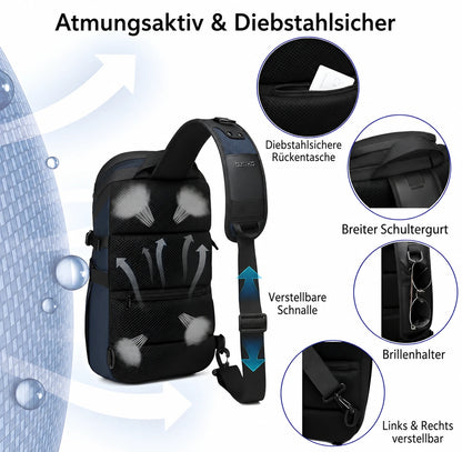 DELTA Diebstahlsichere Umhängetasche